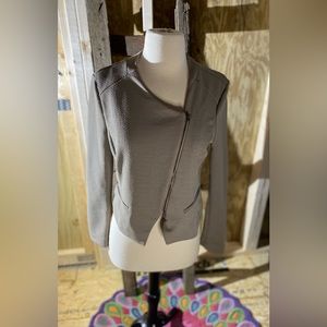 💥Apt. 9 Waterfall Collar Asymmetrical Moto-Style Jacket💥 NWOT